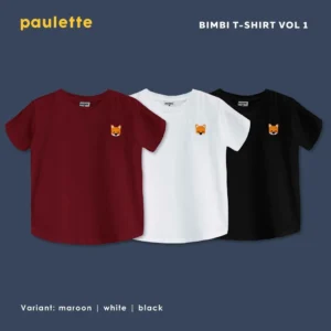 Paulette Kids Bimbi Kids Kaos Polos Anak Unisex 2